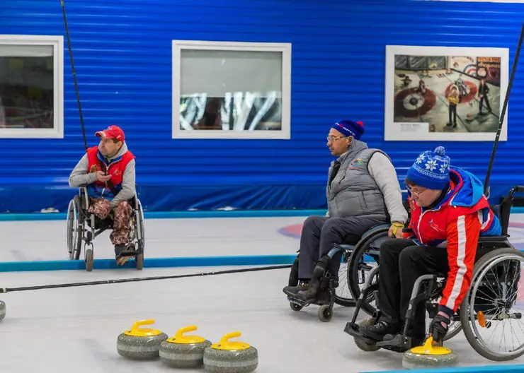 В Красноярске пройдёт «Кубок Енисея» по кёрлингу на колясках среди смешанных команд