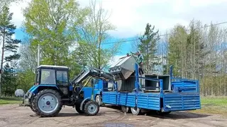 Более 2 400 контейнеров направили в муниципалитеты Красноярского края