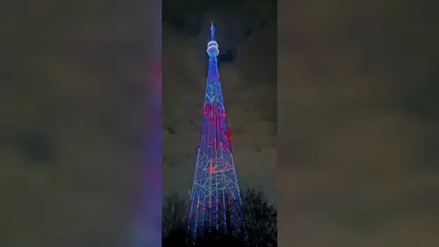 Телебашня в Омске поздравит горожан с Масленицей