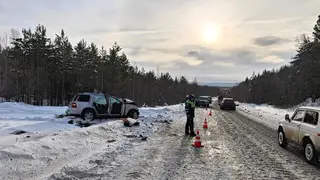 Отец с сыном погибли в ДТП на трассе в Иркутской области