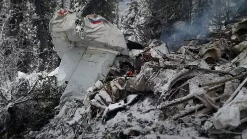 Опубликовано фото разбившегося в Красноярском крае самолета Ан-2