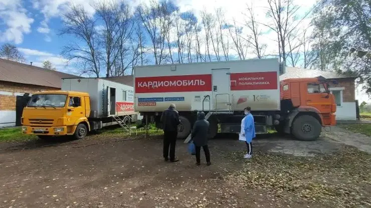 Мобильная поликлиника примет жителей трёх округов Красноярского края в октябре