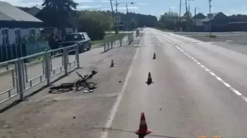 В Красноярском крае произошло ДТП с участием несовершеннолетнего