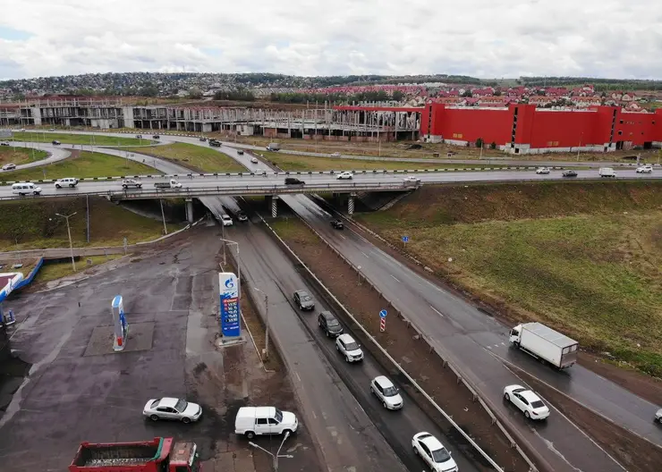 В Красноярске начали ремонт дороги до поселка Солонцы