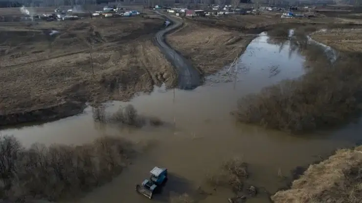 Паводки могут придти в 13 районов Новосибирской области
