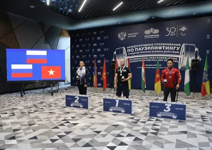 Ветераны СВО из Красноярского края взяли серебро на международном турнире по пауэрлифтингу