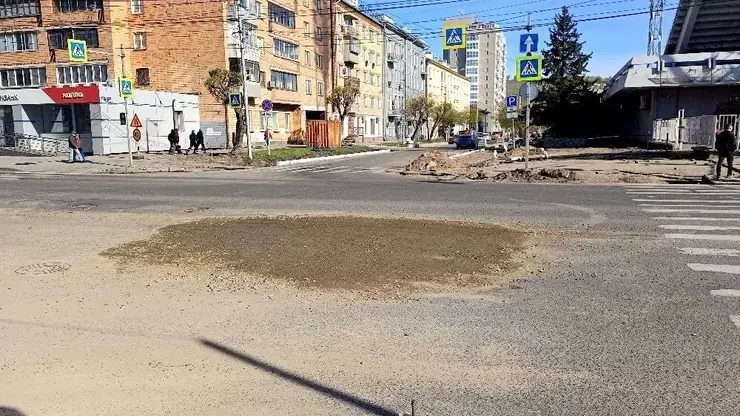 В центре Красноярска после аварии восстановлено холодное водоснабжение