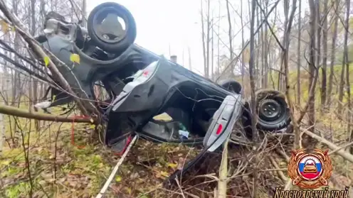Молодой водитель без прав погиб в ночном ДТП в Красноярском крае