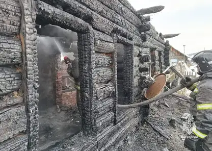 Мужчина погиб на пожаре в Краснотуранском районе края