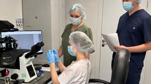 В Красноярской клинической больнице №4 впервые проведена криоконсервация эмбрионов