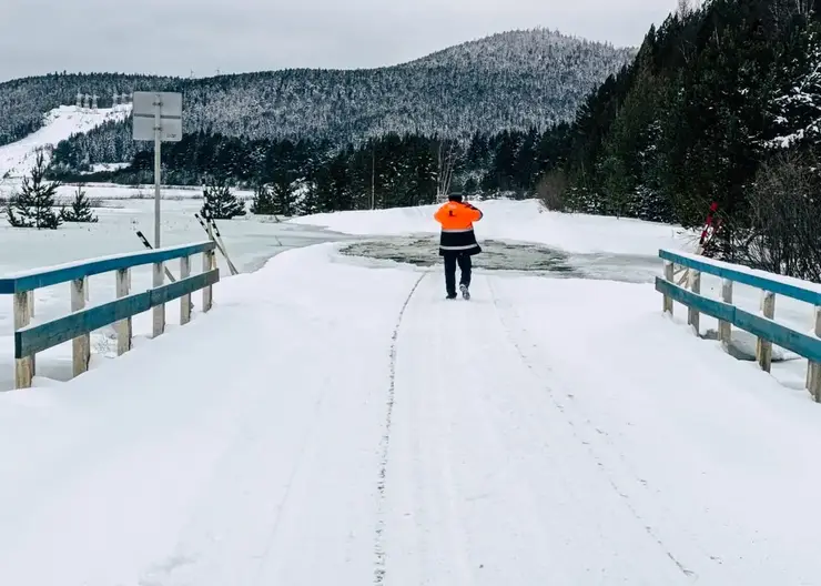 Дорожники сообщили о подтоплении трассы в Богучанском районе Красноярского края