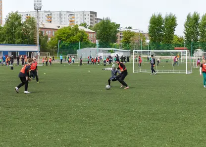 При поддержке нефтяников в Красноярске прошел детский футбольный турнир