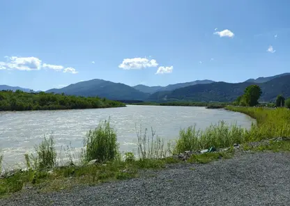 Вода почти полностью ушла с подтопленных участков в Абазе на юге Хакасии