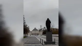 Братское кладбище на площади Победы в Красноярске ждет реставрация