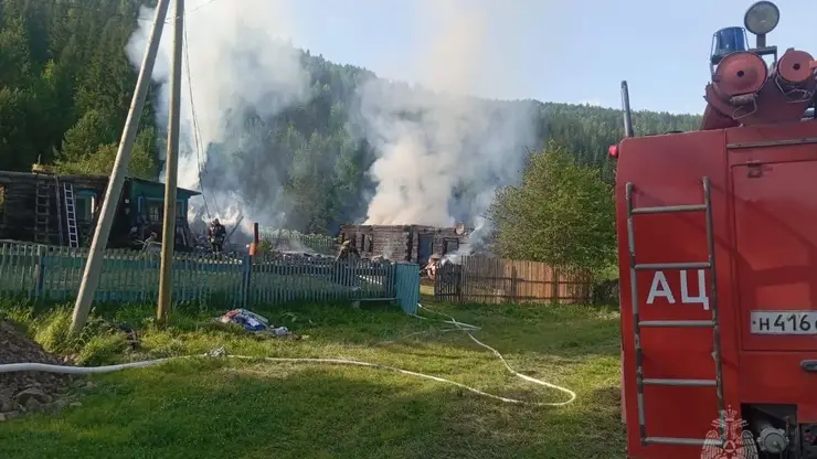 19 пожаров потушили в Красноярском крае за минувшие сутки