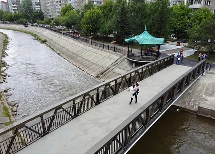 Мэр Красноярска дал название новому мосту через Качу