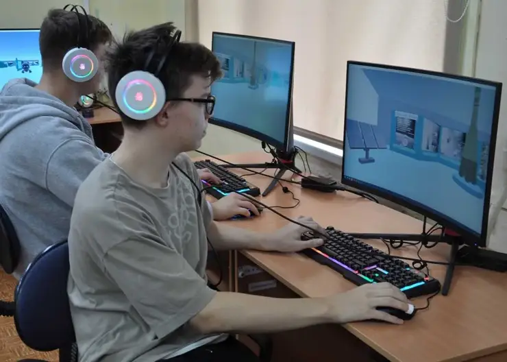 Богучанская ГЭС открыла школьникам дверь в виртуальную реальность