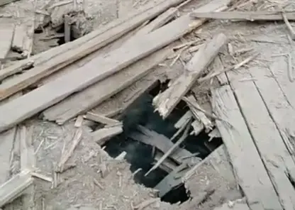 Мост в Бурятии рухнул под большегрузом