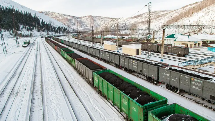 Погрузка на железной дороге в Красноярском крае выросла на 6,3% в январе–ноябре