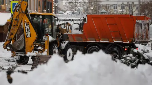 В Томске высота снежного покрова за четыре дня превысила норму на 11 сантиметров