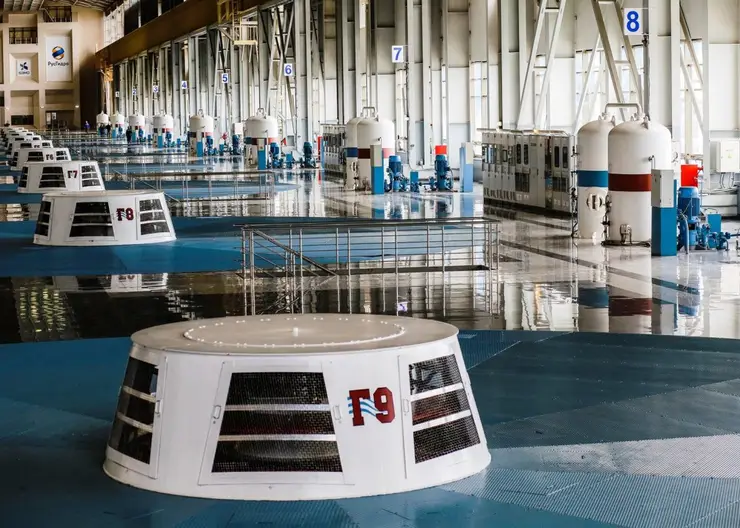 В первом полугодии Богучанская ГЭС увеличила выработку энергии и выплату налогов