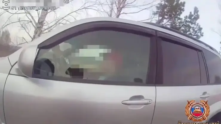 Внедорожник под управлением 9-летнего мальчика остановили в Красноярском крае
