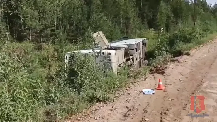 Один человек пострадал в ДТП с автобусом в Красноярском крае