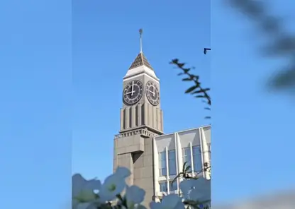 Красноярские куранты заиграли «Лебединую верность» в честь Дня семьи, любви и верности