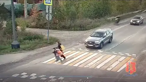 Подросток на мотоцикле сбил семилетнюю девочку в Емельяновском округе
