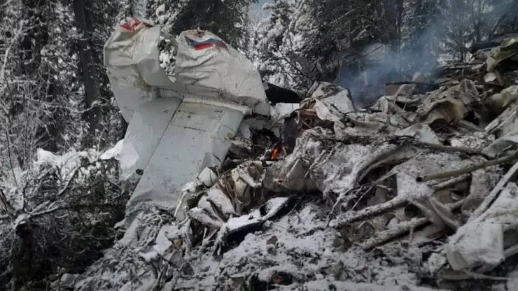Опубликовано фото разбившегося в Красноярском крае самолета Ан-2