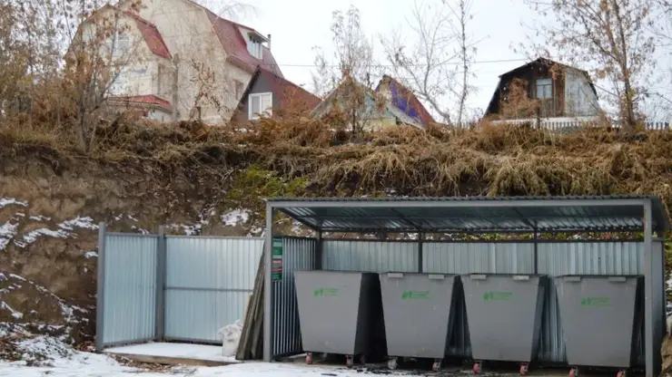 Красноярск оснащают современными контейнерами для мусора