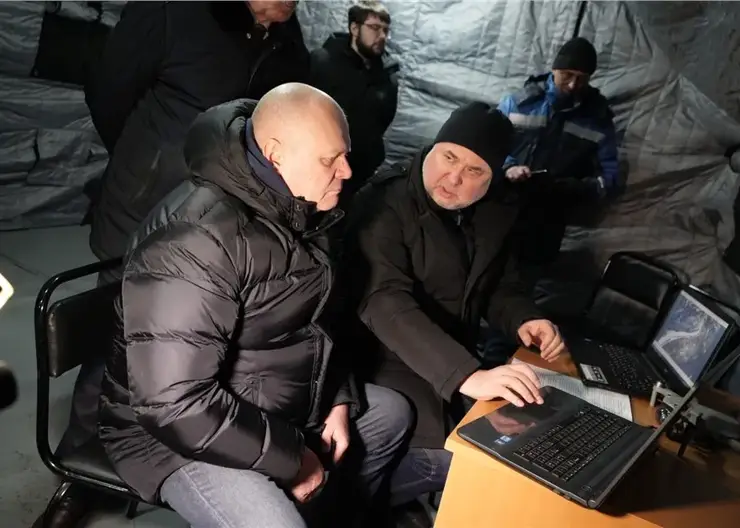 Надувной спецмодуль и пункты временного размещения подготовили в Красноярске к приближающимся паводкам