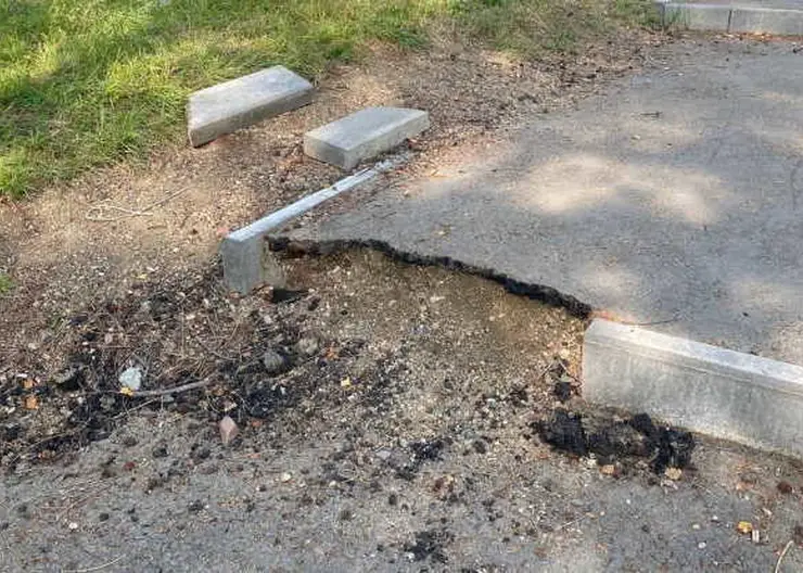 В одном из парков Бурятии поработали вандалы