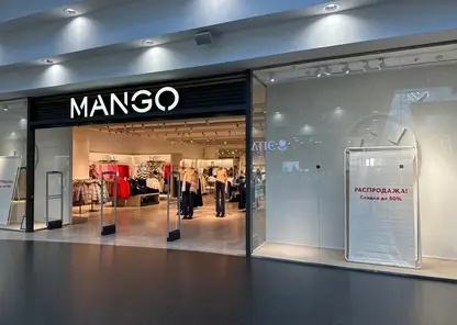 Магазин Mango вернулся к работе в красноярском ТРЦ «Планета»