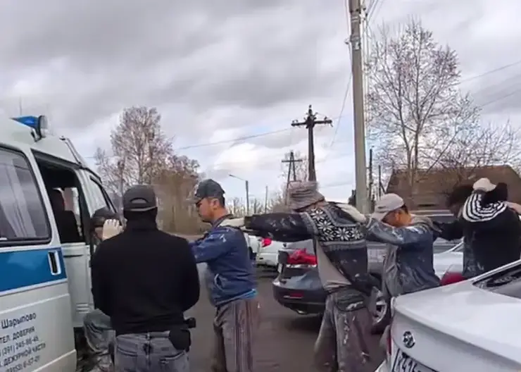В Красноярском крае полицейские задержали 8 нелегалов