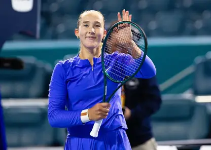 Красноярская теннисистка Мирра Андреева вышла в четвёртый круг турнира WTA-1000 в Майами