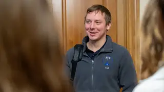 Первый космонавт из Красноярского края встретился со школьниками Первый космонавт из Красноярского края встретился со школьниками