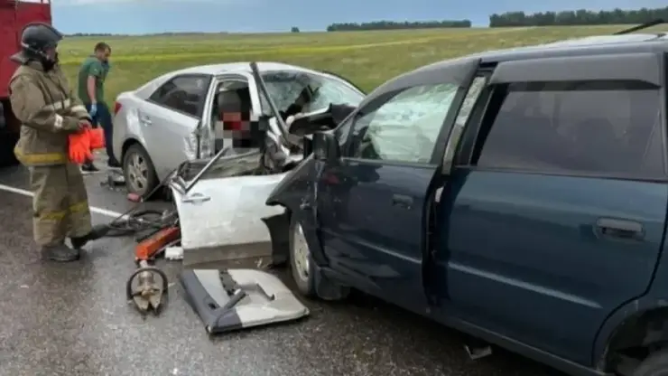 На Алтае шесть человек, включая троих детей, погибли в лобовом ДТП