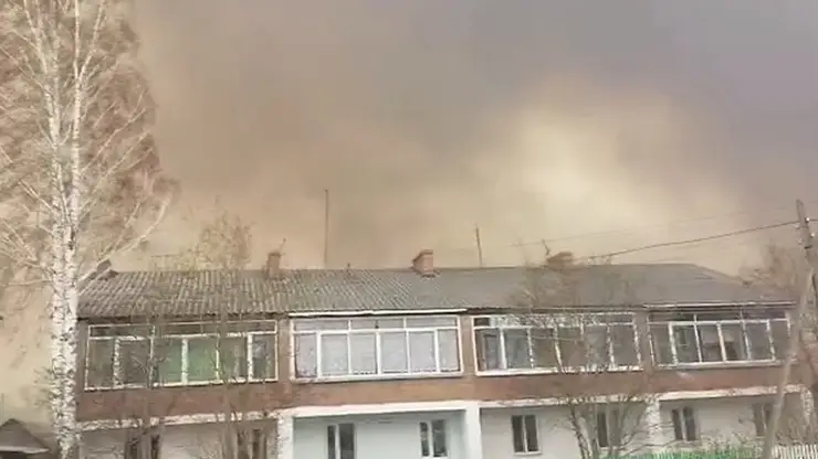 В трёх населённых пунктах Красноярского края потушили пожары