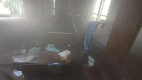 Женщина погибла при пожаре в Красноярском крае