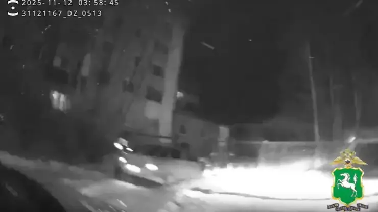 Лихач без прав протащил инспектора ДПС на двери автомобиля в Томской области