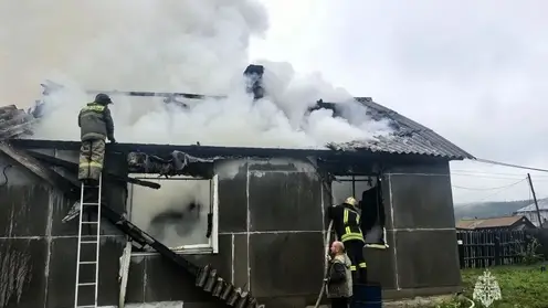 В Красноярском крае за минувшие выходные в пожарах погибли двое мужчин