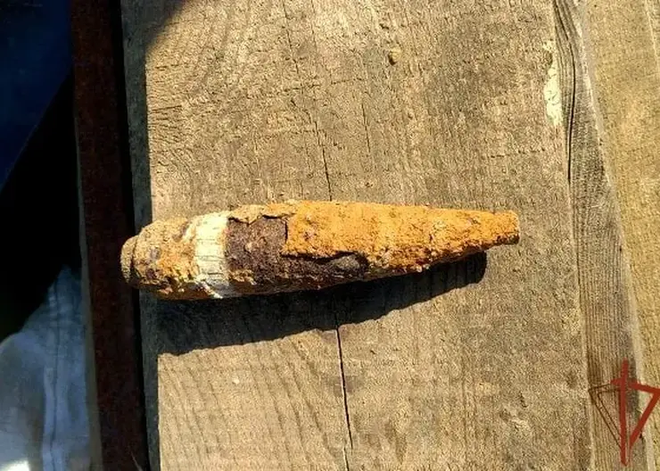 Артиллерийский снаряд обезвредили под Красноярском