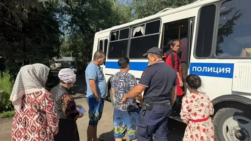 Рейд «Мигрант» в Красноярске: 37 человек — в отдел, ребёнка — в центр семьи и детей