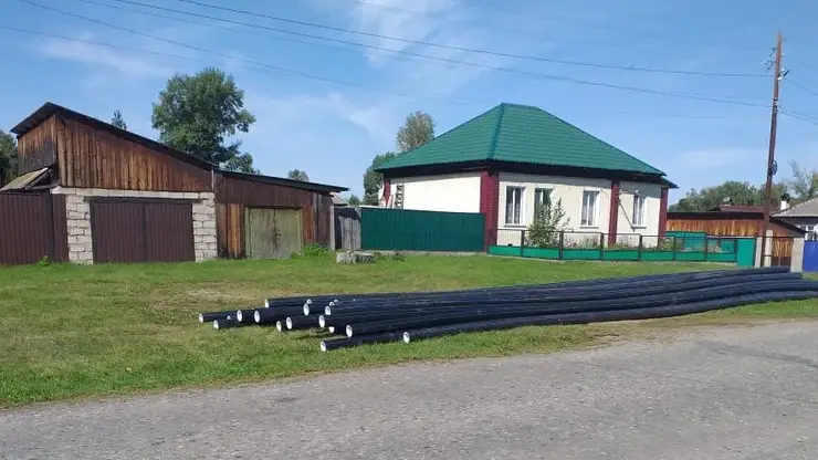 В селе Ермаковском начался масштабный ремонт системы водоснабжения длиной 9 км