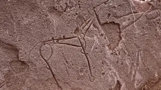 Древние рисунки эпохи раннего железного века нашли в Хакасии
