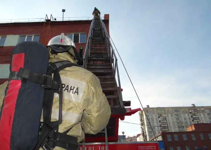 За неделю пожарные Красноярского края спасли 15 человек