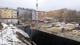 В будущем «Суриков-центре» в Красноярске начали строить первый этаж