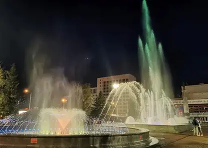 Красноярские фонтаны готовятся к закрытию сезона