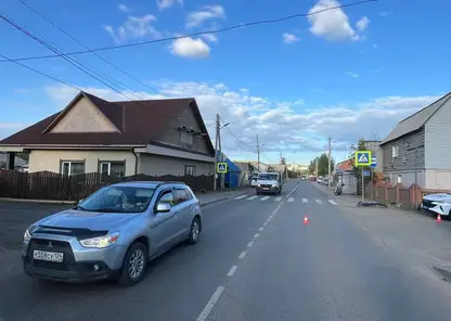 Подросток на подаренном родителями мотоцикле устроил ДТП в Красноярске и попал в больницу